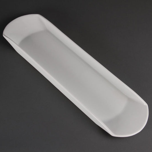 Olympia Whiteware Gondola Platter 560(W)x150(D)mm (Box 1)