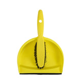 Jantex Soft Dustpan & Brush Set -Yellow