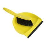 Jantex Soft Dustpan & Brush Set -Yellow