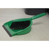 Jantex Soft Dustpan & Brush Set - Green