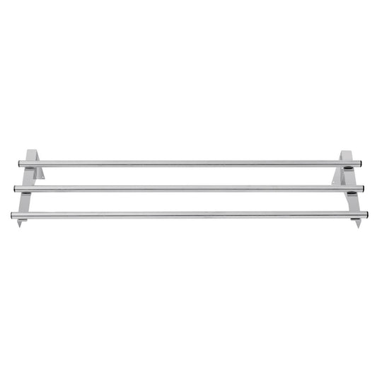 Vogue Tubular Wall Shelf St/St - 1200x300mm 47x12"