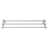 Vogue Tubular Wall Shelf St/St - 1200x300mm 47x12"