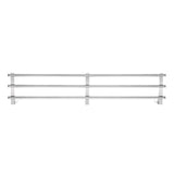 Vogue Tubular Wall Shelf St/St - 1500x300mm 59x12"