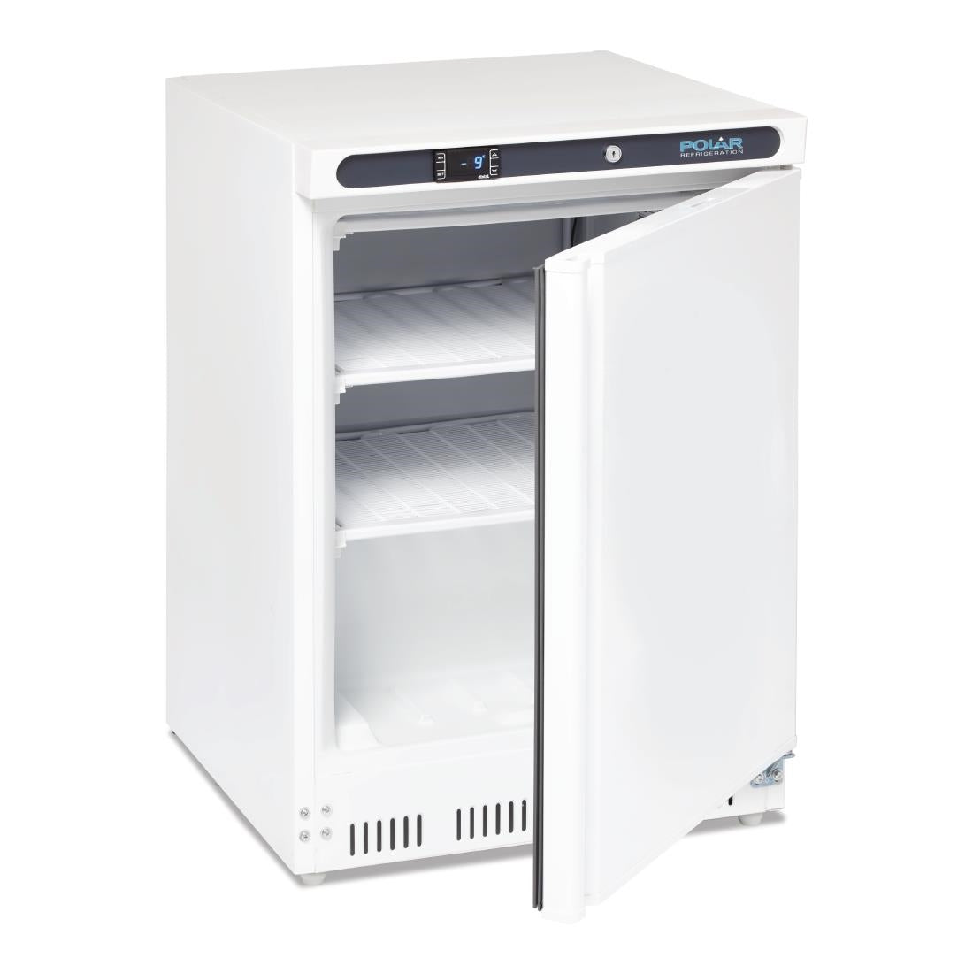 Polar C-Series Under Counter Freezer White 140Ltr