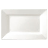 Olympia Lumina Wide Rim Rectangular Plate - 257x155mm 10x6" (Box 4)