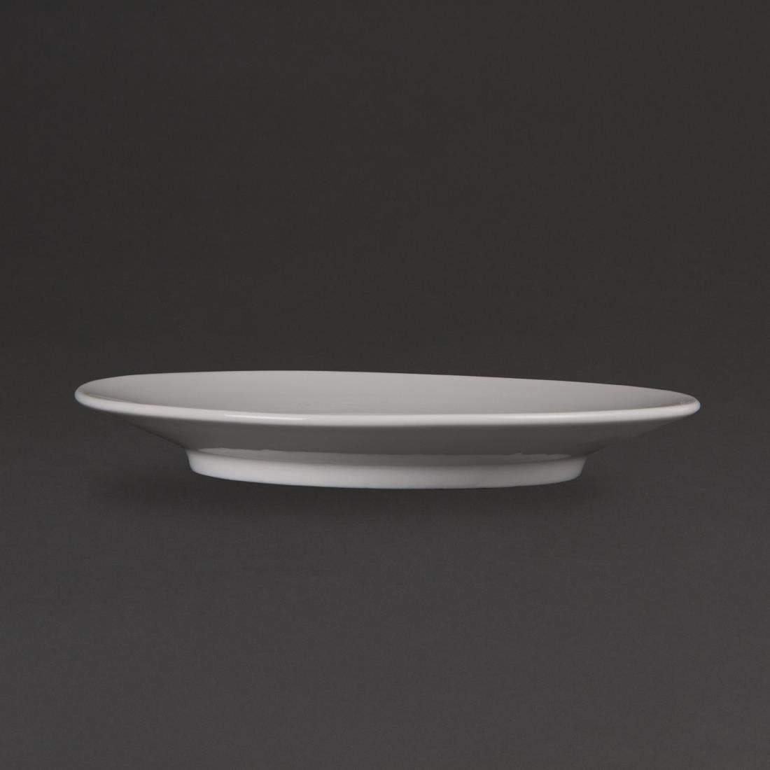 Olympia Whiteware Saucer for CD735 8oz Fine Cup (Box 12)