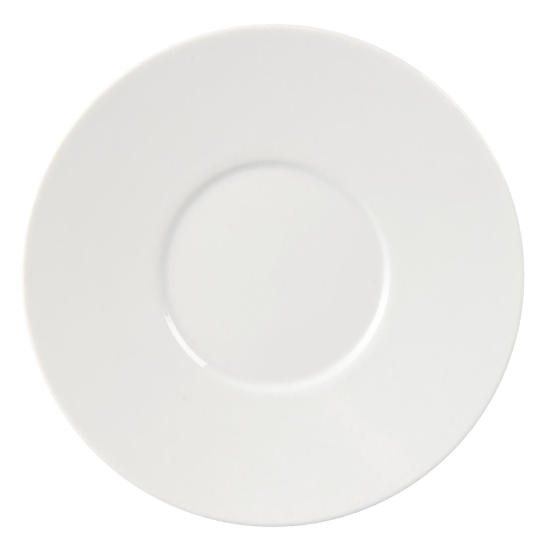 Olympia Whiteware Saucer for CD735 8oz Fine Cup (Box 12)