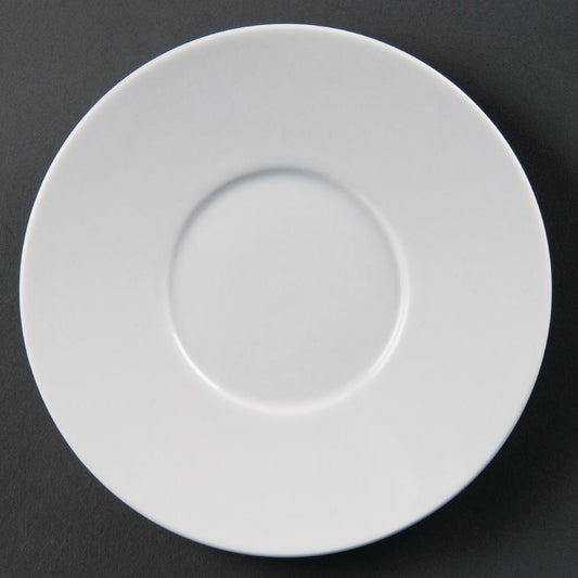 Olympia Whiteware Saucer for CD735 8oz Fine Cup (Box 12)