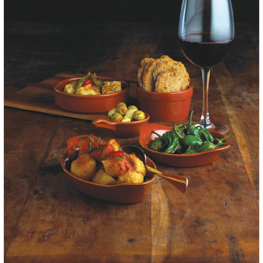 Olympia Rustic Mediterranean Ramekin - 77x45mm 3" (Box 6)