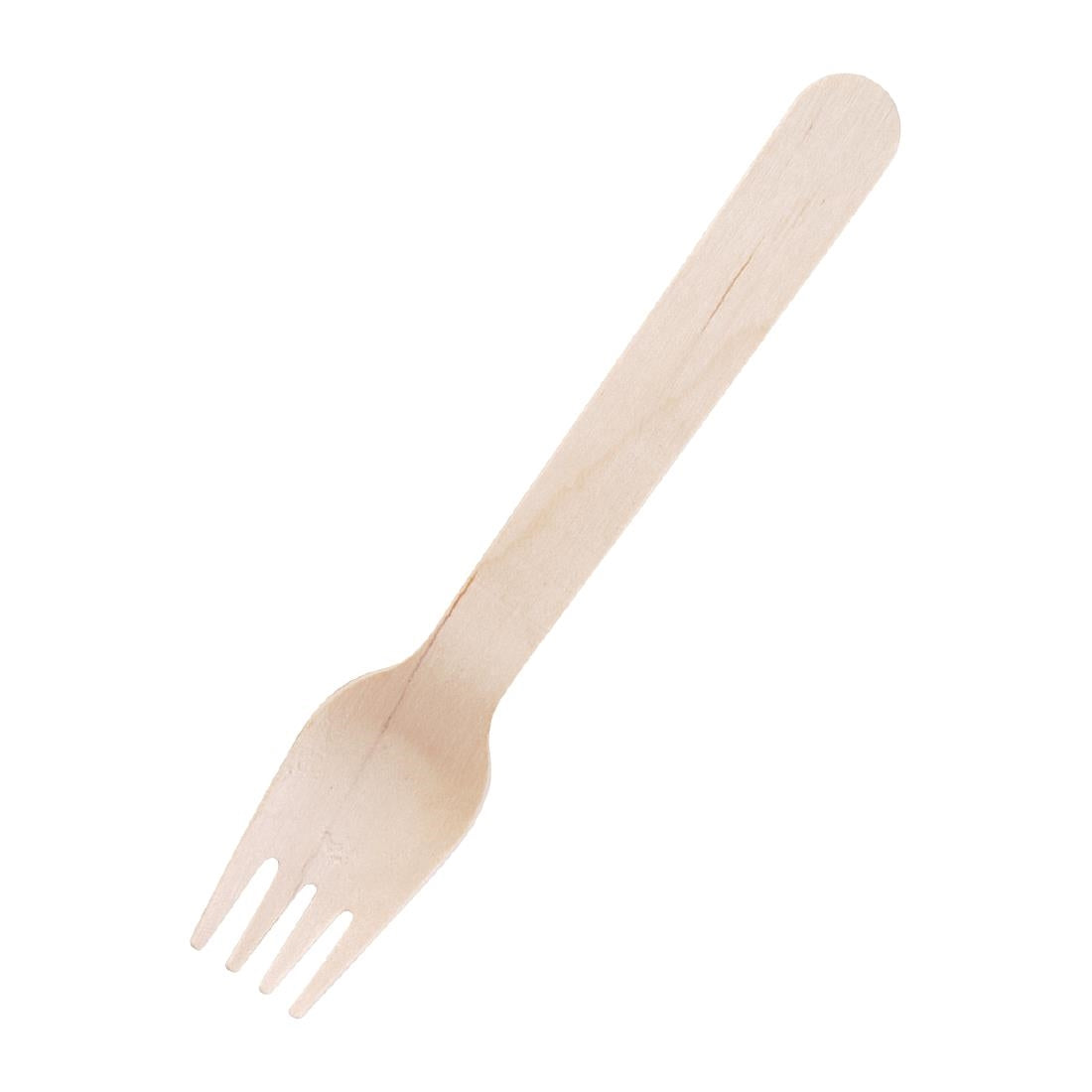 Fiesta Compostable Wooden Fork (Pack 100)