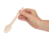 Fiesta Compostable Wooden Dessert Spoon (Pack 100)