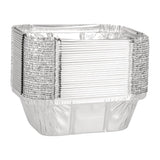 Fiesta Recyclable Rectangular Foil Container - 260ml 126x100mm (Pack 1000)