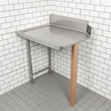 Modular System Clean Dish Table with Splashback CDT-600R