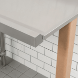 Modular System Clean Dish Table with Splashback CDT-600R