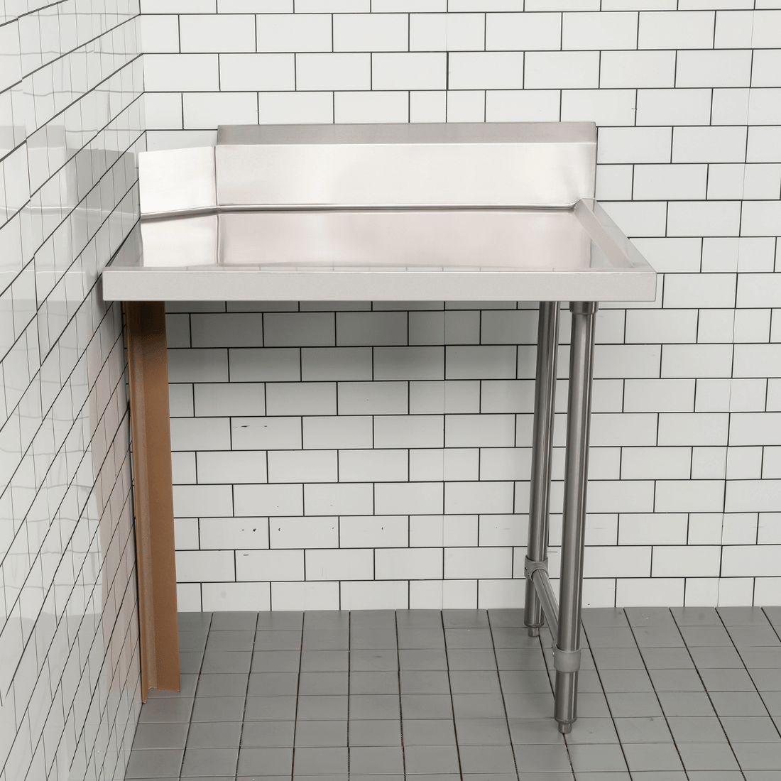 Modular System Clean Dish Table with Splashback CDT-600L