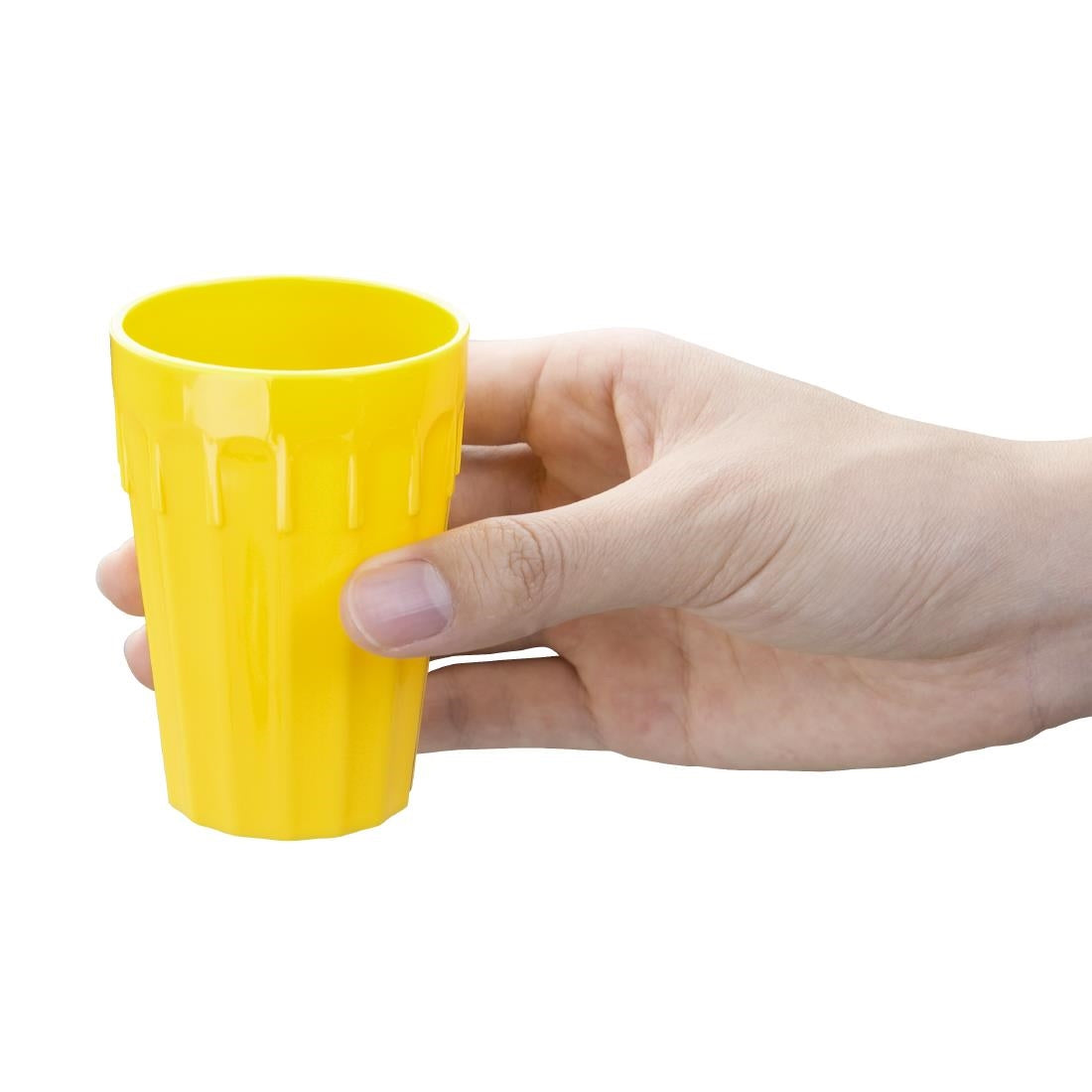 Olympia Kristallon Polycarbonate Tumbler Yellow - 142ml 5oz (Box 12)