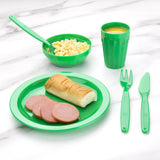 Olympia Kristallon Polycarbonate Fork Green - 170mm (Pack 12)