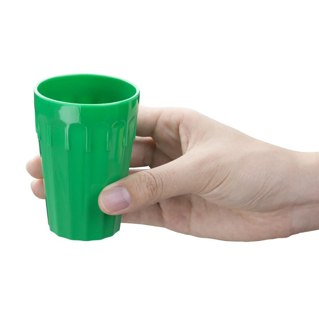 Olympia Kristallon Polycarbonate Tumbler Green - 142ml 5oz (Box 12)