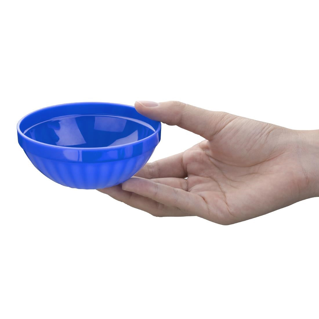 Olympia Kristallon Polycarbonate Bowl Blue - 190ml 6.7oz 102mm 4" (Box 12)