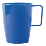 Olympia Kristallon Polycarbonate Handled Beaker Blue - 284ml 10oz (Box 12)