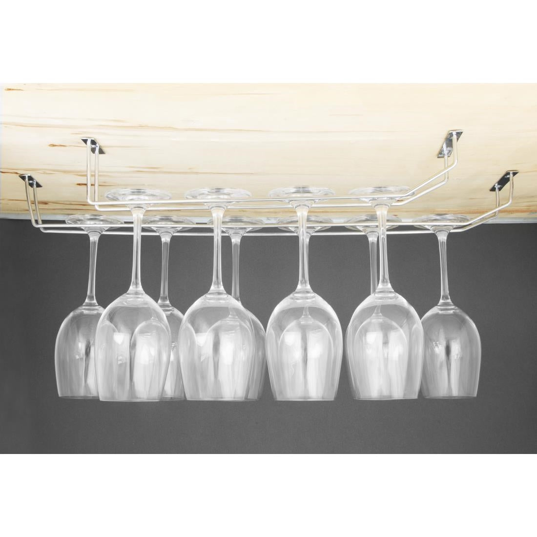 Stemware Rack St/St - 406mm 16" (fixings not supplied)