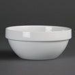 Olympia Whiteware Stacking Bowl White - 145mm 5 3/4" 540ml (Box 12)