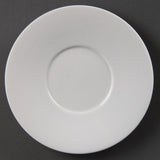 Olympia Whiteware Saucer for 7oz Low Cup CE536 White - 150mm (Box 12)