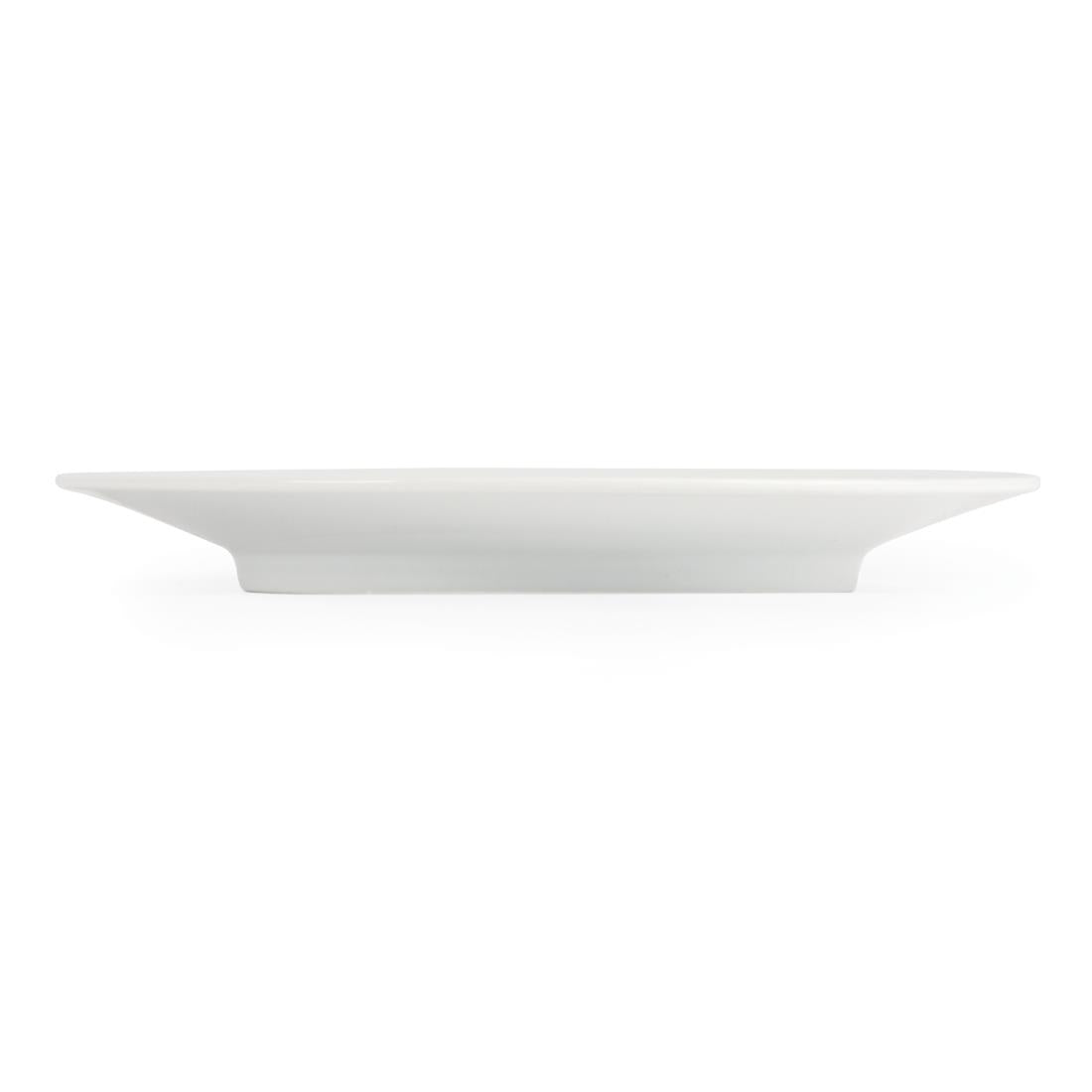 Olympia Whiteware Saucer for 7oz Low Cup CE536 White - 150mm (Box 12)