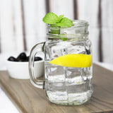 Olympia Handled Drinking Jar - 470ml (Pack 12)