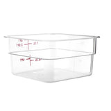 Hygiplas Polycarbonate Hygiplas Square Storage Container - 1.5Ltr