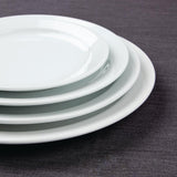 EDLP - Olympia Athena Narrow Rimmed Plate - 226mm 9" (Box 12)