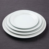 Sale Offer - Athena Hotelware Narrow Rimmed Plate - 258mm 10" (Box 36)