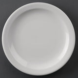 EDLP - Olympia Athena Narrow Rimmed Plate - 205mm 8" (Box 12)