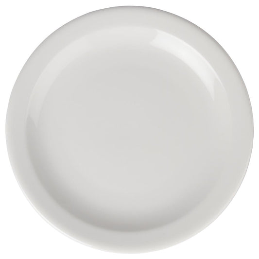 EDLP - Olympia Athena Narrow Rimmed Plate - 205mm 8" (Box 12)