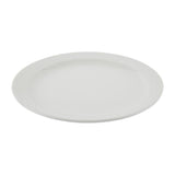 Sale Offer - Athena Hotelware Narrow Rimmed Plate - 258mm 10" (Box 36)