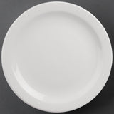 Sale Offer - Athena Hotelware Narrow Rimmed Plate - 28.4cm 11" (Box 36)