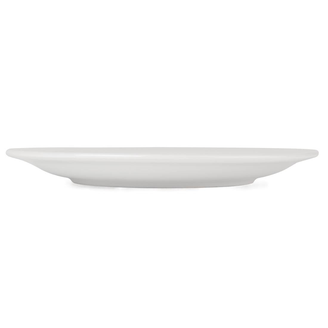 Sale Offer - Athena Hotelware Narrow Rimmed Plate - 28.4cm 11" (Box 36)