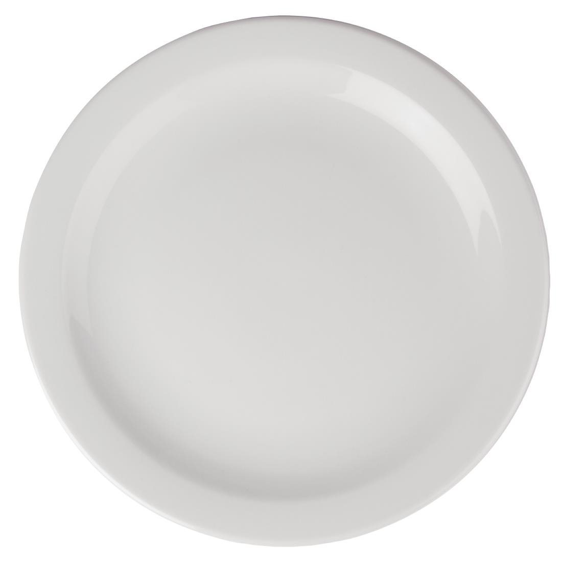 Sale Offer - Athena Hotelware Narrow Rimmed Plate - 28.4cm 11" (Box 36)