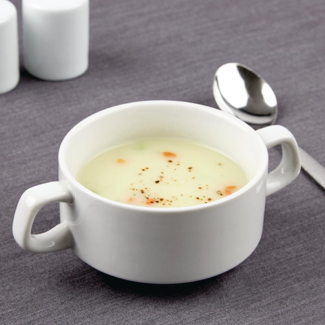 Bulk Buy - Athena Hotelware Stacking Soup Bowl - 290ml 10oz (Box 24)