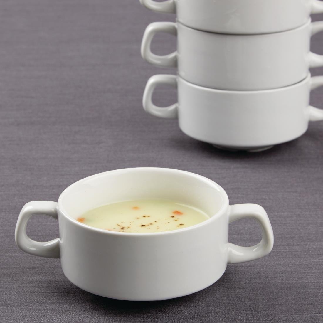 Bulk Buy - Athena Hotelware Stacking Soup Bowl - 290ml 10oz (Box 24)