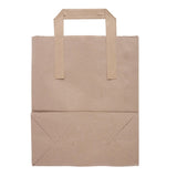 EDLP Fiesta Recyclable Brown Paper Bag with Handles Medium (Pack 250)