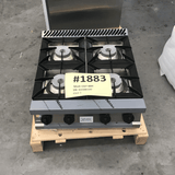 Ex-Showroom: Fagor 700 series natural gas 4 burner SS boiling top - CG7-40H-NSW1883