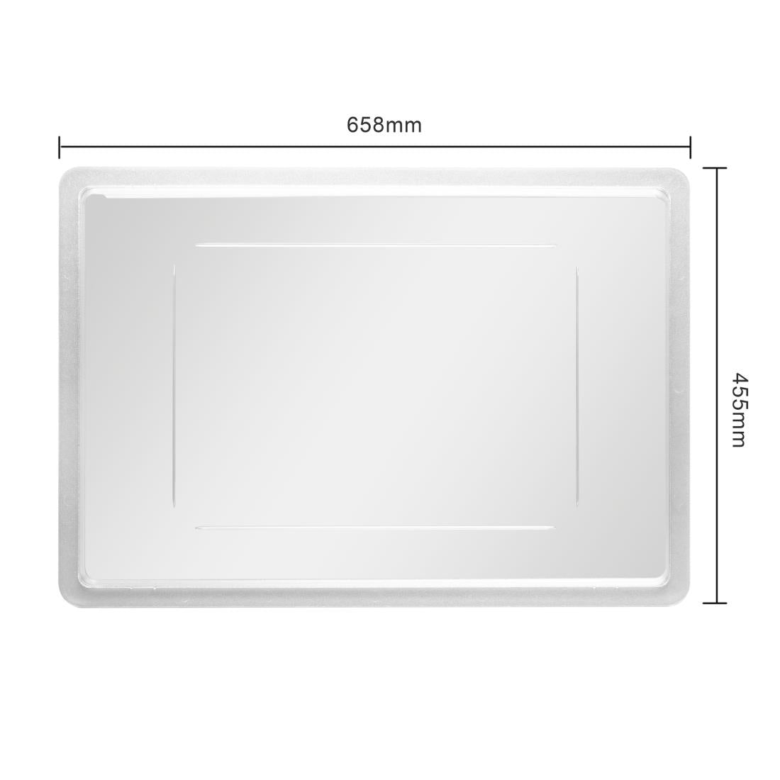 Vogue Polycarbonate Lid for CG986 CG987