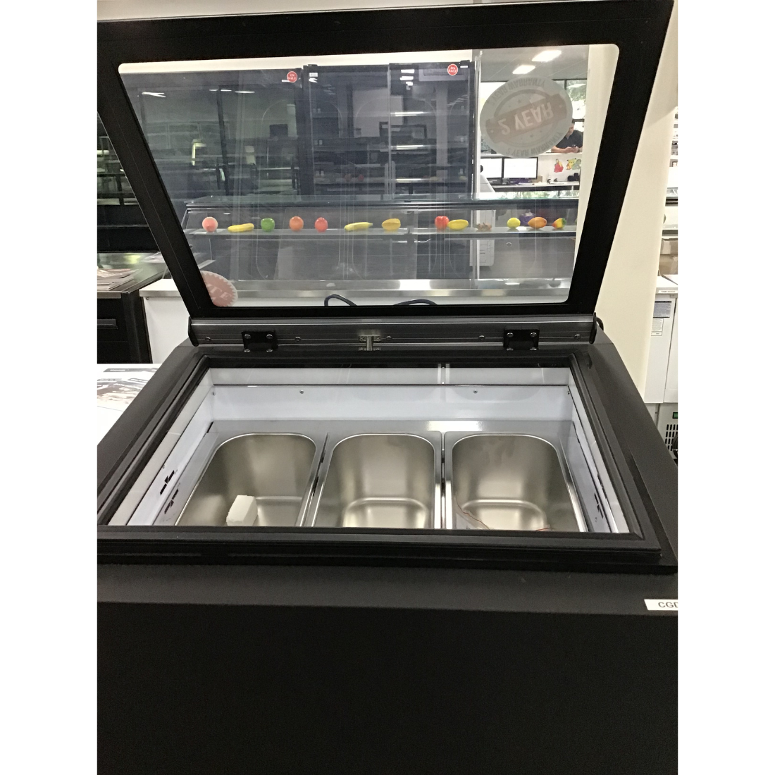 Ex-Showroom: Bonvue Bench Top Gelato / Ice cream Display Showcase - CGD-03B-VIC1011