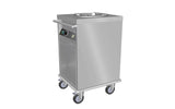 Culinaire Dual Tube Mobile Plate Dispensers with Static Heating CH.PD.HS.2