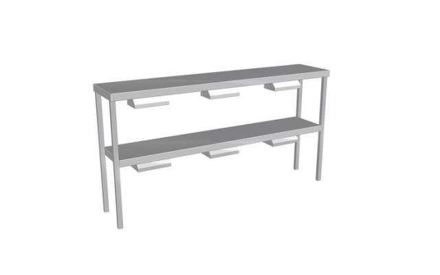 Culinaire Heated Double Gantry Heat Lamps to Both Shelves CH.GDD.8