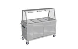 Culinaire Mobile Bain Marie Hot Cupboard with A Frame Gantry CH.BMHM.GA.3