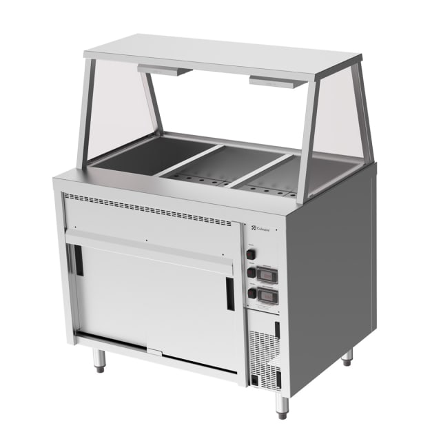 Culinaire Island Bain Marie with A Frame Gantry CH.BMH.I.GA.3