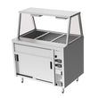 Culinaire Island Bain Marie with A Frame Gantry CH.BMH.I.GA.3