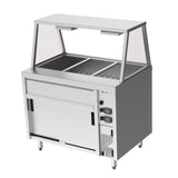 Culinaire Island Bain Marie with A Frame Gantry CH.BMH.I.GA.3